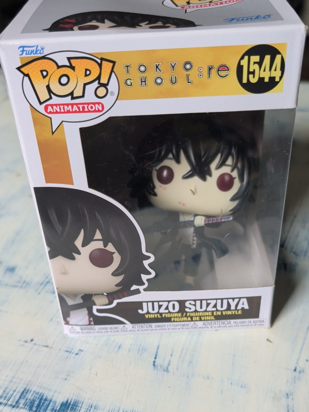 Funko Juzo Suzuya Pop! Vinyl Figure - Black Hair, White Face, Red Eyes